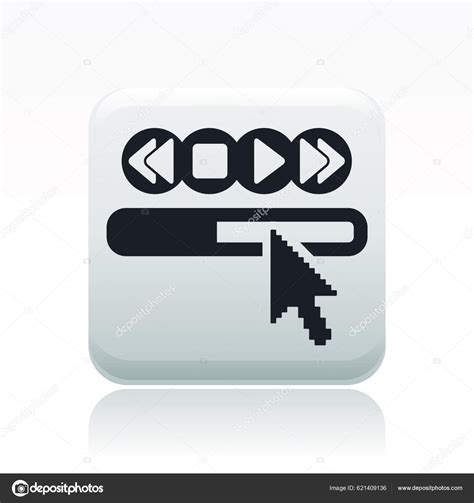 Vector Illustration Single Player Icon Stock Vector By ©yayimages