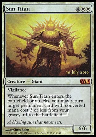 Check out our attack on titan card selection for the very best in unique or custom, handmade pieces from our blank cards shops. Sun Titan - Creature - Cards - MTG Salvation