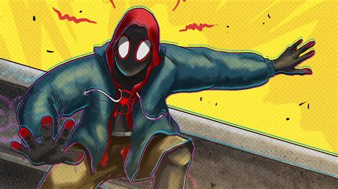 Spider Verse Miles Morales Artwork Wallpaperhd Superheroes Wallpapers