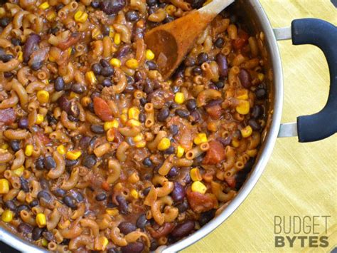 This Super Hearty One Pot Chili Pasta Is Bursting With Southwest Chili