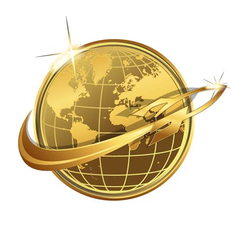 Golden Globes Logo Png Golden Globe With Laurel Clipart Png