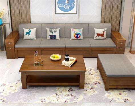 Tổng hợp những mẫu bàn ghế gỗ phòng khách đơn giản HOT nhất Skin