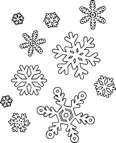 Coloring is essential to the overall development of a child. Fun and Easy Snowflake Coloring Page