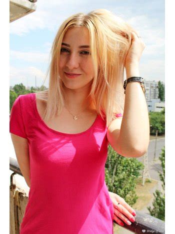 Ukrainian Girl Elena From Nikolaev 25yo Hair Color Blonde