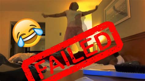 messing with bf while he sleeps epic fail 😂 youtube