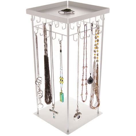 360 Rotating Jewelry Organizer Necklace Holder Display Stand Denise Angelynn S
