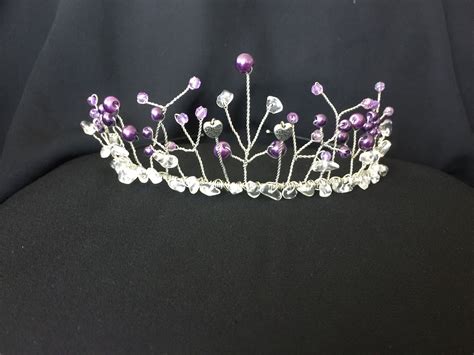 Beautiful Handmade Tiara Available In Different Colours £1999