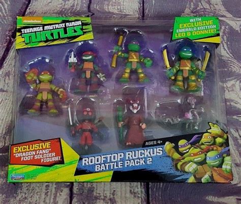 Teenage Mutant Ninja Turtles Rooftop Ruckus Battle Pack 2 7 Action