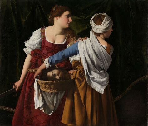 Orazio Gentileschi Artemisia Gentileschi Judith And Her Maidservant