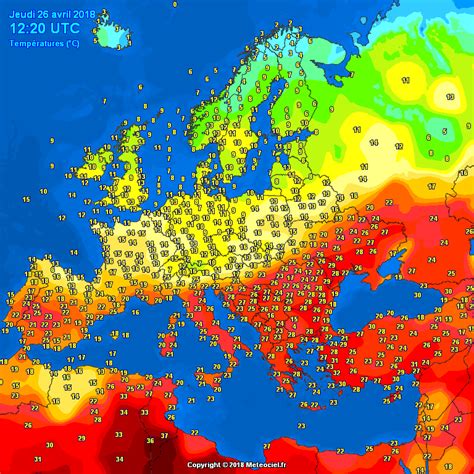 Weather in Europe today : europe