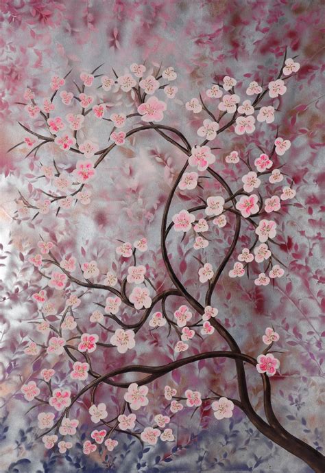 Cherry Blossom Tree Painting At Explore Collection