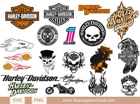 Craft Supplies And Tools Instant Download Harley Davidson Bundle Svg