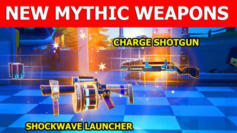 How To Get Kits Shockwave Launcher And Chanrge Shotgun In Fortnite Season