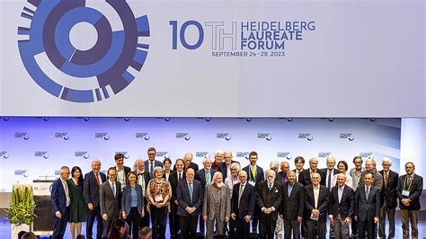 10 heidelberg laureate forum eröffnet heidelberg laureate foundation