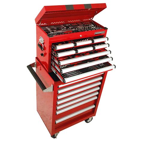 Spring loaded rolling casters made to last. 294pc Tool Chest, Roller Cabinet & Assorted Tools - Power ...