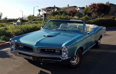 Prova275 “1966 389 Gto Convertible In Marina Turquoise ” Pontiac