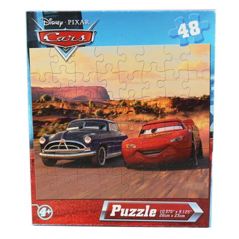 Disney Pixars Cars Doc Hudson And Lightning Mcqueen Jigsaw Puzzle