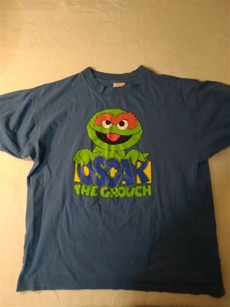 Vintage Sesame Street Oscar The Grouch T Shirt Gem