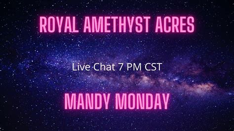 Mandy Monday Live Chat 11162020 Youtube