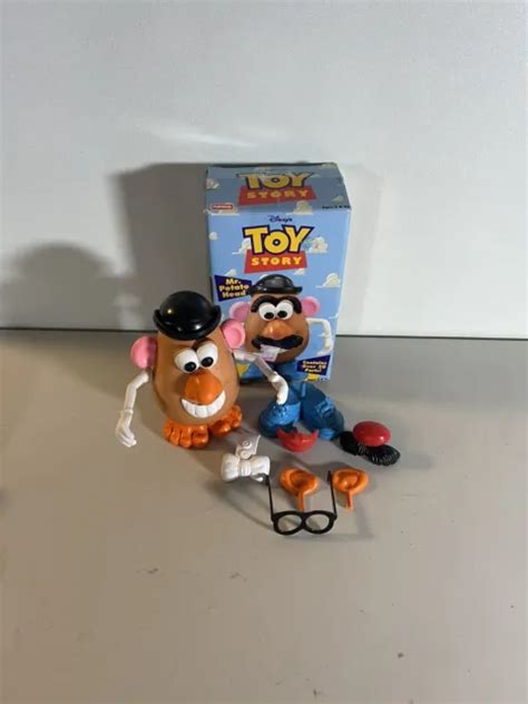Vintage 1995 Playskool Disney Pixar Toy Story Mrpotato Head With Box