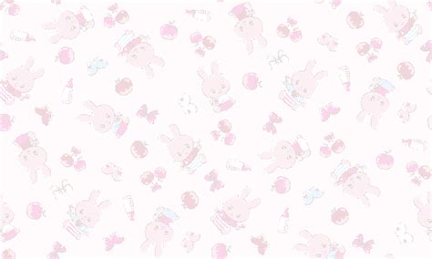 Aesthetic Pink Bunny Wallpaper