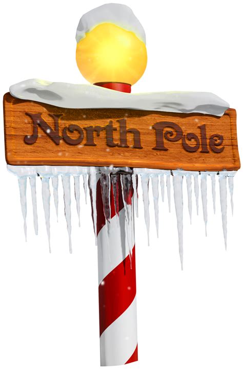 Free North Pole Sign Png Download Free North Pole Sign Png Png Images