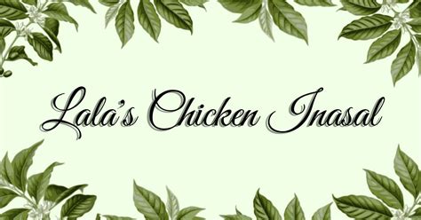 Lalas Chicken Inasal Posts Facebook