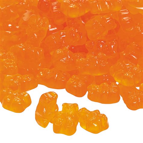Orange Gummy Bear 5lb Edibles 565 Pieces