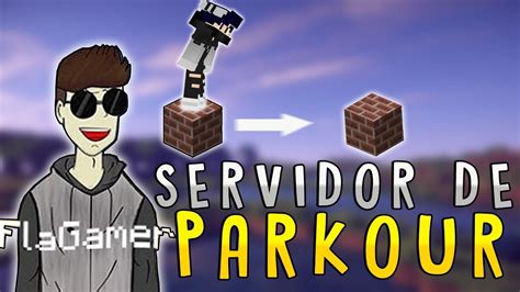 Minecraft Servidor De Parkour Com Tag Yt Youtube