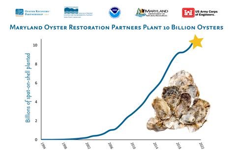 Oyster Recovery Partnershipgovernor Hogan Orp Restoration Partners Plant 10 Billionth Oyster