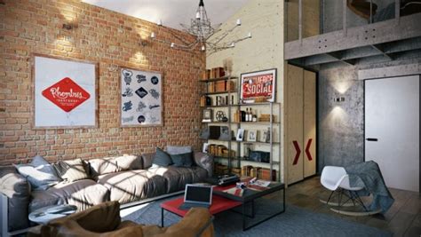 Loft Apartment By Pavel Vetrov Design