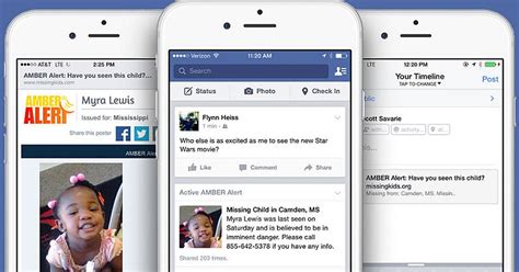 Facebook Will Now Post Amber Alerts On Users News Feeds In America