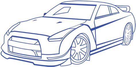 Download Drawn Race Car Outline Race Cars Drawings Png Image With No