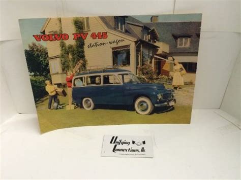 Purchase 1957 Volvo Pv 445 Station Wagon Original Dealers Poster