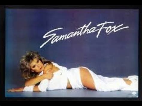 Samantha Fox I Surrender To The Spirit Of The Night Special Re
