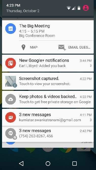 Since lollipop , google's top location has had an influence on these icons. ¿Cómo leer notificaciones de Android? - Stack Overflow en ...