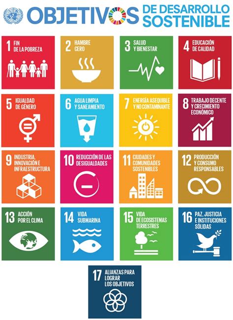 Panorama Sabes cuáles son los 17 Objetivos de Desarrollo Sostenible