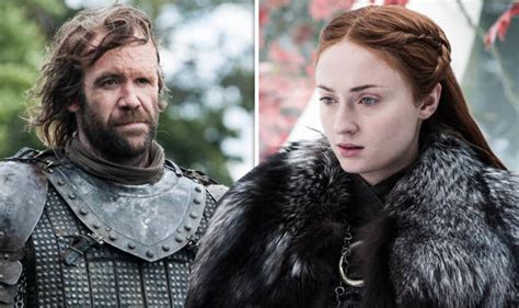 Game Of Thrones Season 8 Sansa Stark For Romance With The Hound Tv And Radio Showbiz And Tv