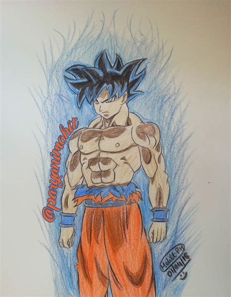 This is doubly true given that toriyama's drawing style always makes everything look very natural in the manga, even in those instances where things might not be 100% anatomically accurate. Sketches: Goku Ultra Instinct