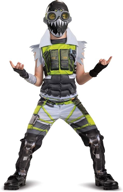 Apex Legends Octane Costume Video Game Inspired Muscle Padded Jumpsuit