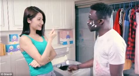 Race Row Over Chinese Laundry Detergent Company Qiaobis Commercial
