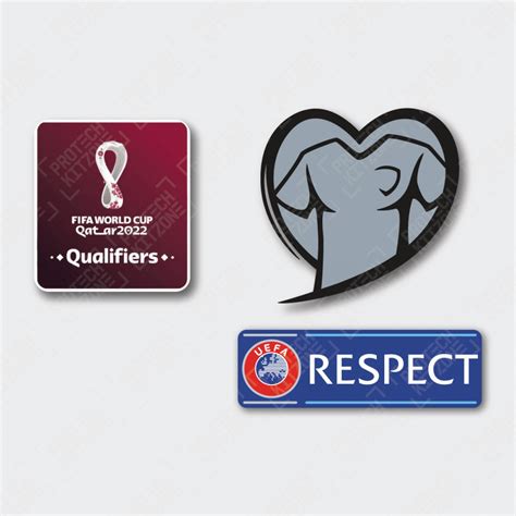Official Fifa World Cup Qatar 2022 Qualifiers Patches Europe Country