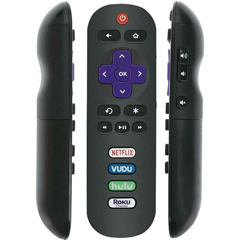 Replaced Onn Roku Tv Remote Control With Netflix Vudu Hulu Roku Channel