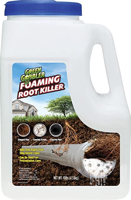 Foaming Root Killer 10 Pound Kills Tree Roots In Pipes