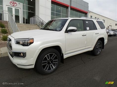 Blizzard White Pearl 2018 Toyota 4runner Limited 4x4 Exterior Photo
