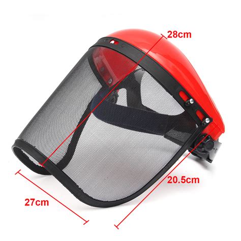 mesh full visor flip up face shield screen for safety mask eye protector helmet business office