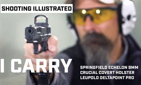 I Carry Springfield Armory Echelon Mm Pistol In A Crucial Concealment Holster Tactical Gun