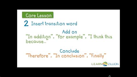 Use Transition Words And Phrases In A Persuasive Speech Youtube