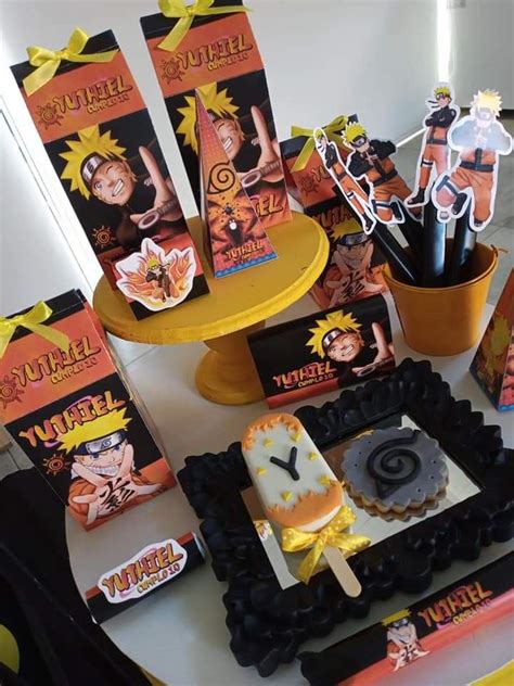 Naruto Birthday Party Ideas Photo 1 Of 6 Catch My Party