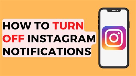 How To Turn Off Instagram Notifications 2022 Youtube